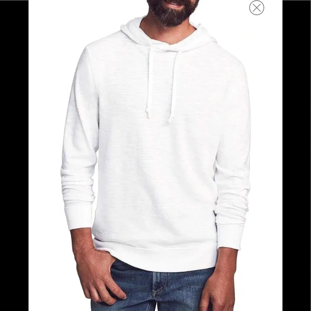 NWOT FAHERTY Slub Cotton Hoodie Size XXL